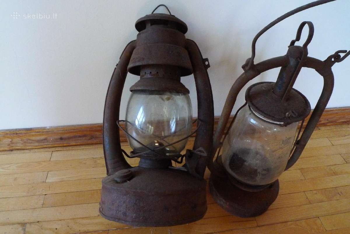 Originali Antikvarine zibaline lempa