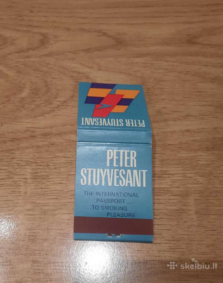 Rem. Degtukų dėžutė Peter Stuyvesant - nuotraukos Nr. 4