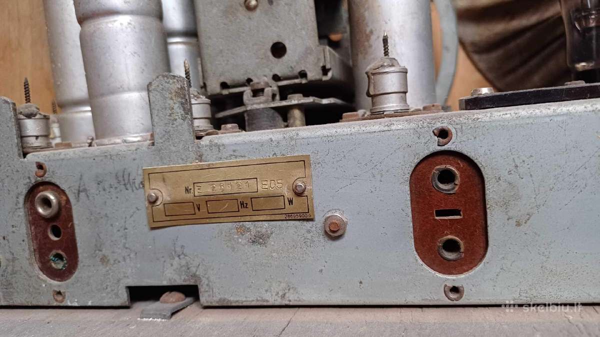 Lempinė radija Telefunken 175wk (1942) - nuotraukos Nr. 11