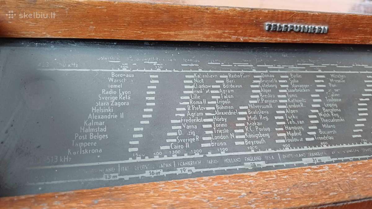 Lempinė radija Telefunken 175wk (1942) - nuotraukos Nr. 3