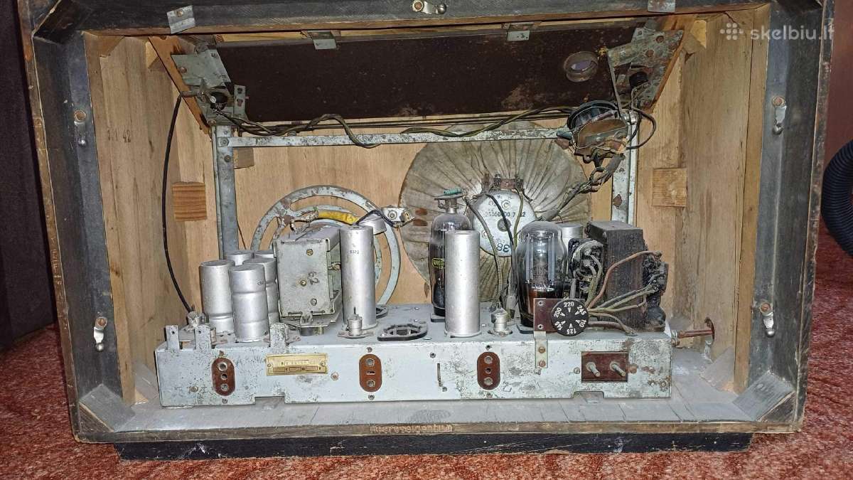 Lempinė radija Telefunken 175wk (1942) - nuotraukos Nr. 9