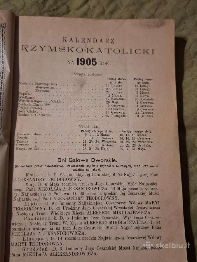 Kalendoriai - nuotraukos Nr. 20