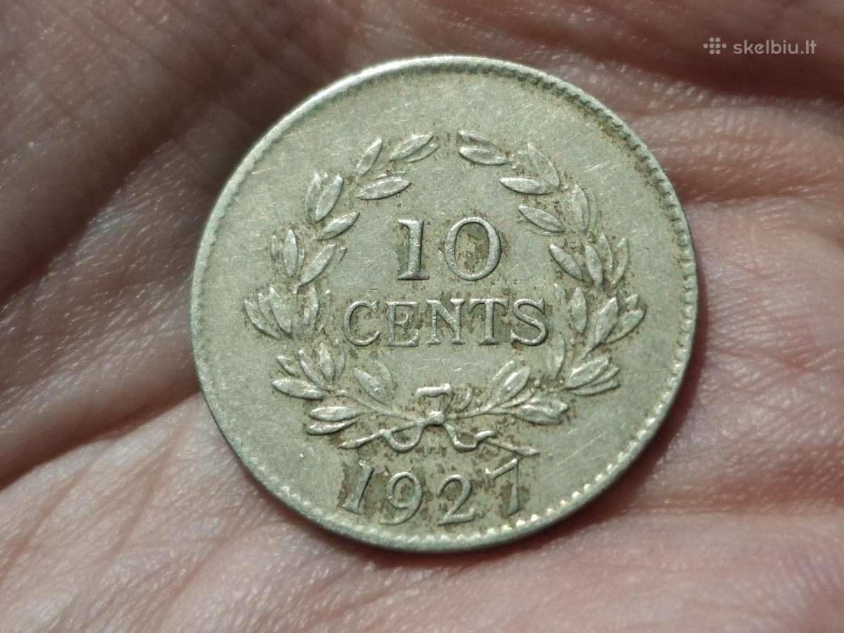 Saravakas 10 centų 1927