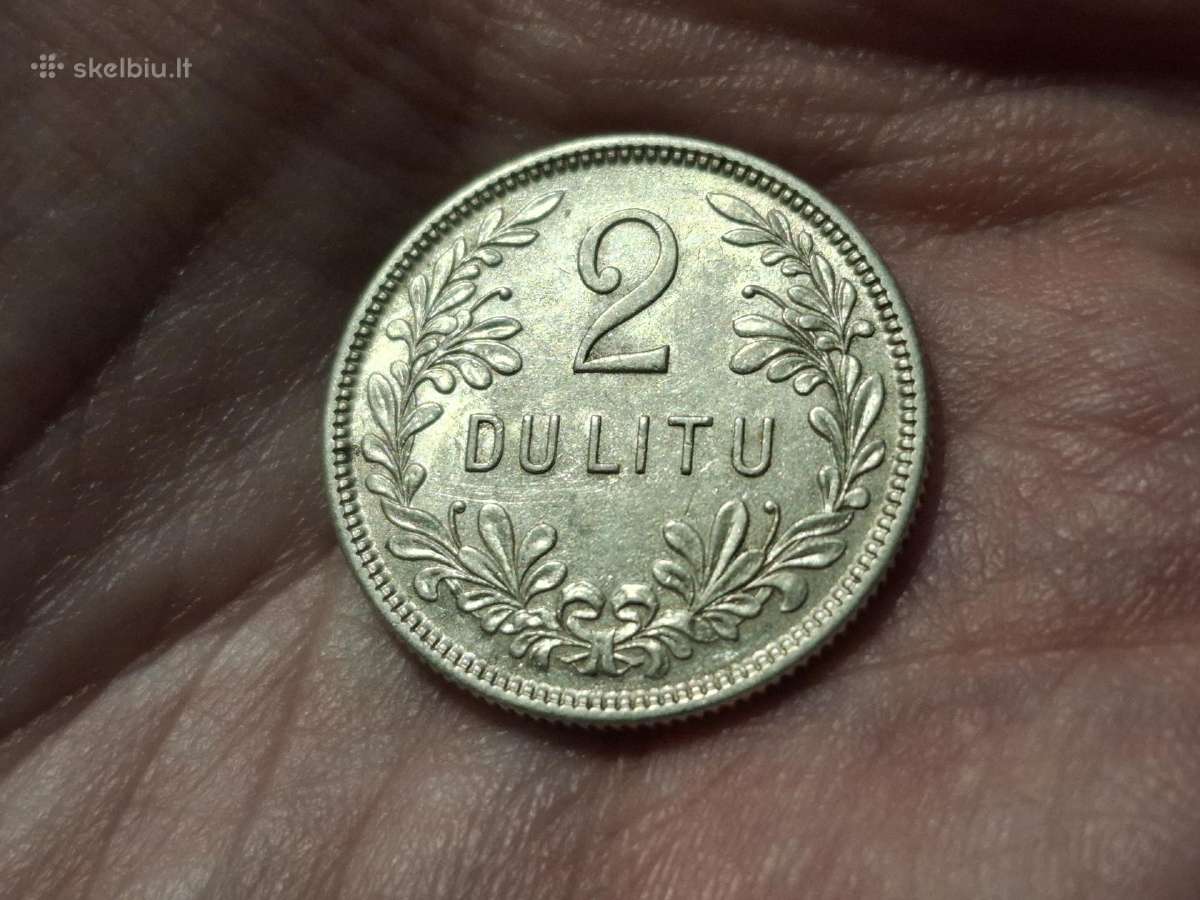 Lietuva 2 litai 1925 sidabras