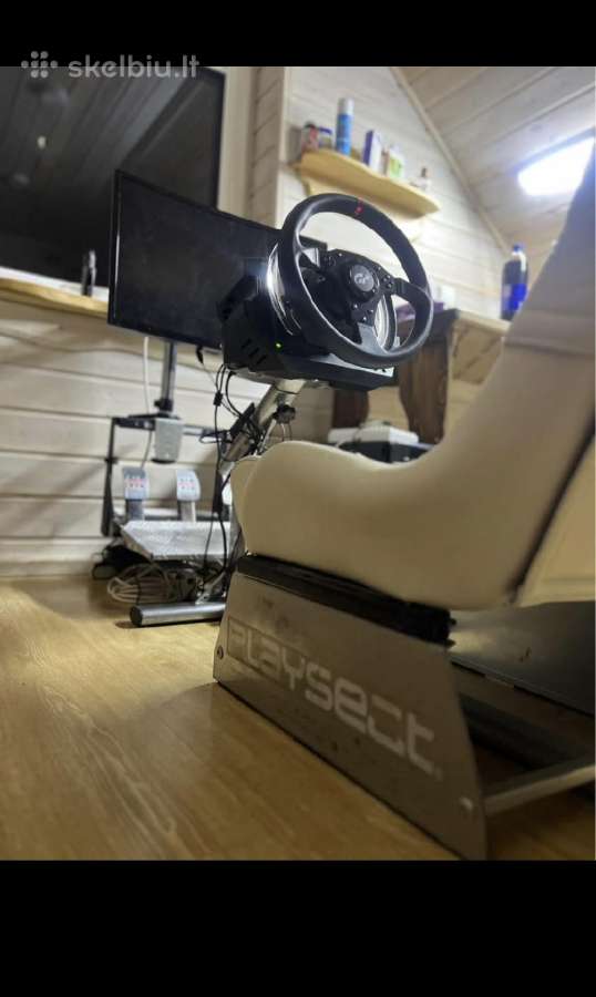 Sim Racing komplektas – Playseat + Thrustmaster - nuotraukos Nr. 3