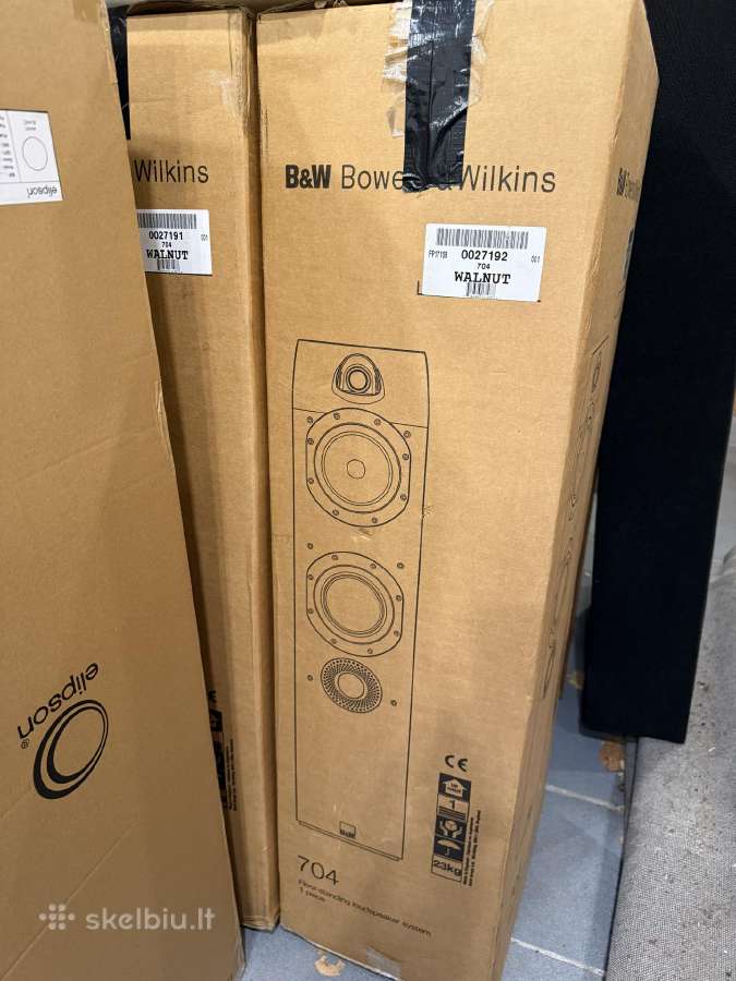 Bowers&wilkins 704 grindinės garso kolonėlės - nuotraukos Nr. 3