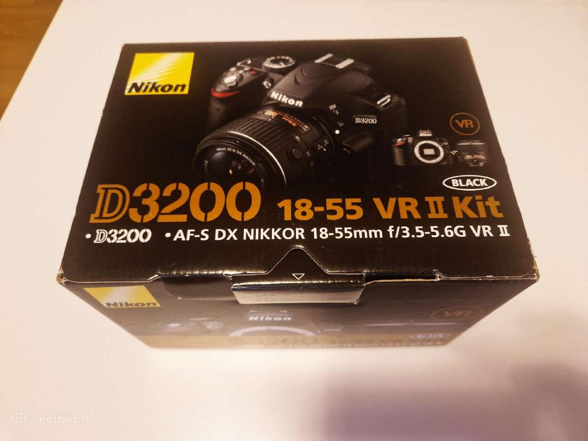 Fotoaparatas Nikon 3200 - nuotraukos Nr. 5