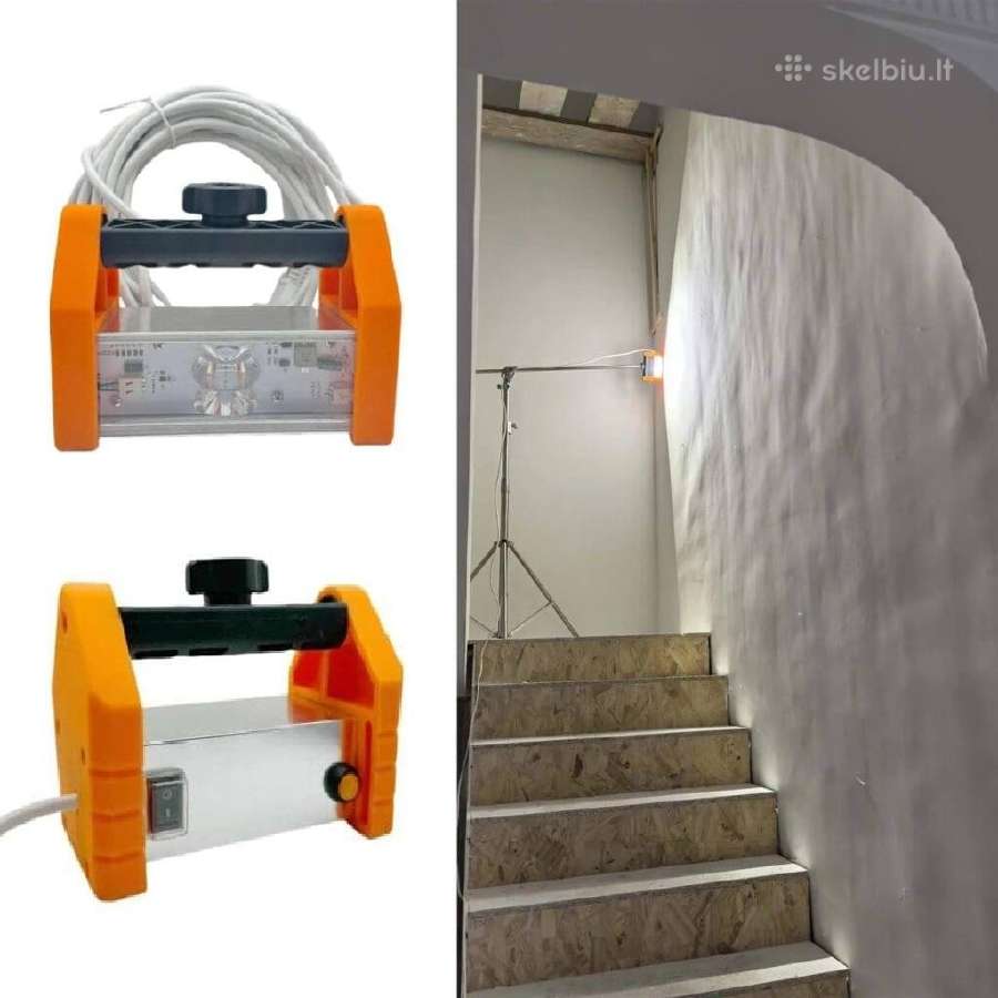 Lempa glaistymo darbams, 15w, 1500lm - nuotraukos Nr. 10