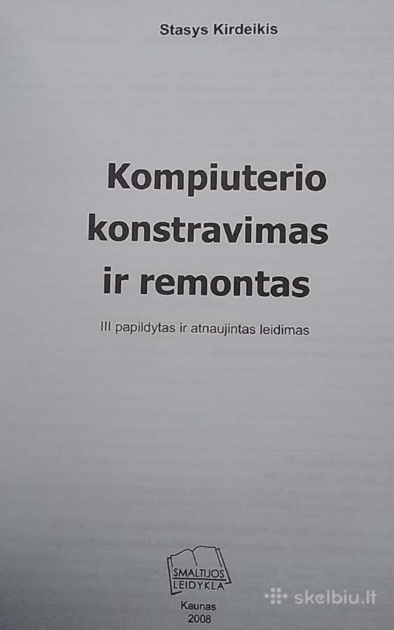 Kompiuterio konstravimas ir remontas - nuotraukos Nr. 2