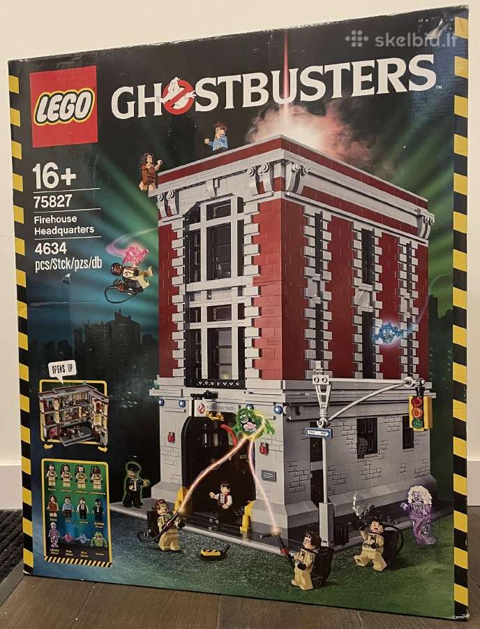 Lego Ghostbusters Firehouse Hq (75827) Naujas