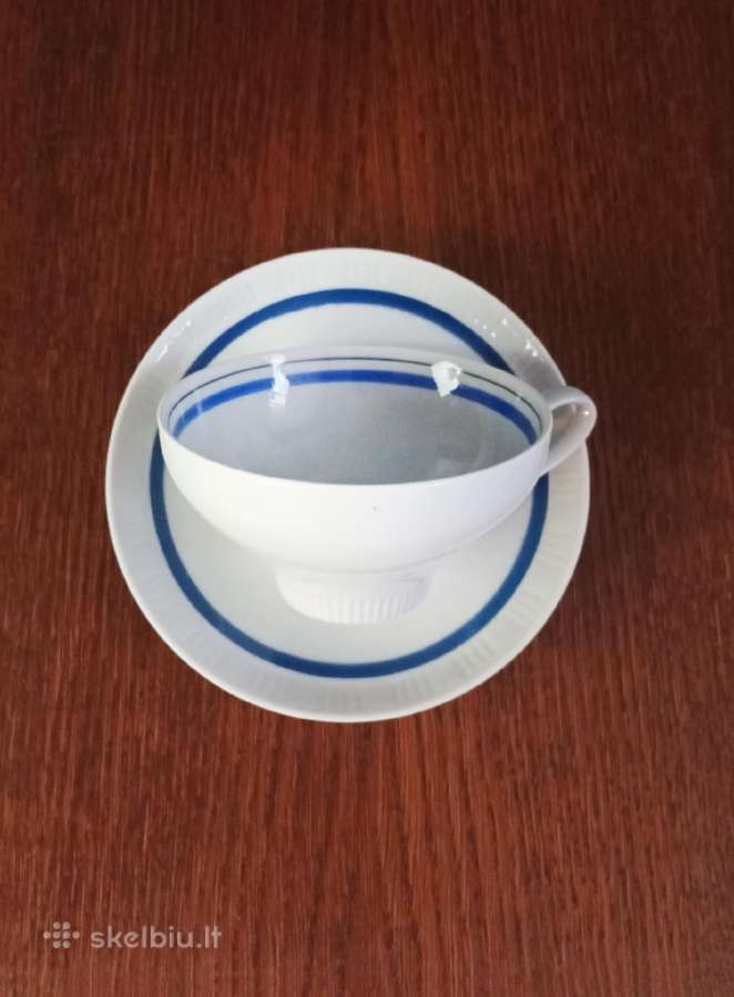 Puodelis su lėkštute, 200ml, Weisswasser - nuotraukos Nr. 3