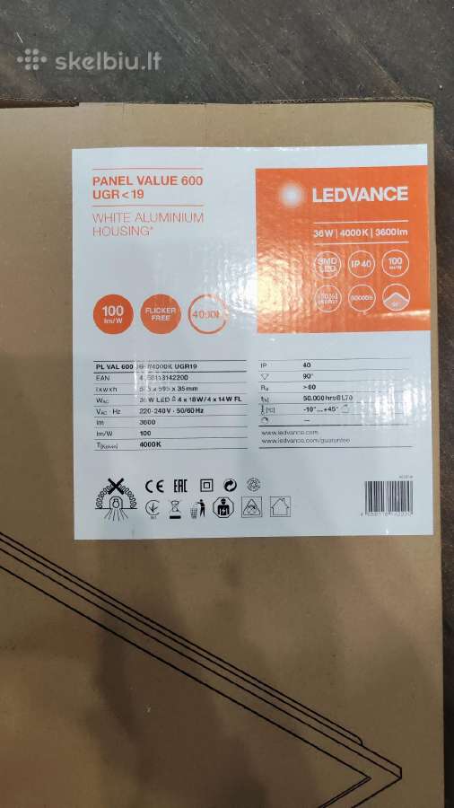LED įmontuojami šviestuvai - nuotraukos Nr. 3