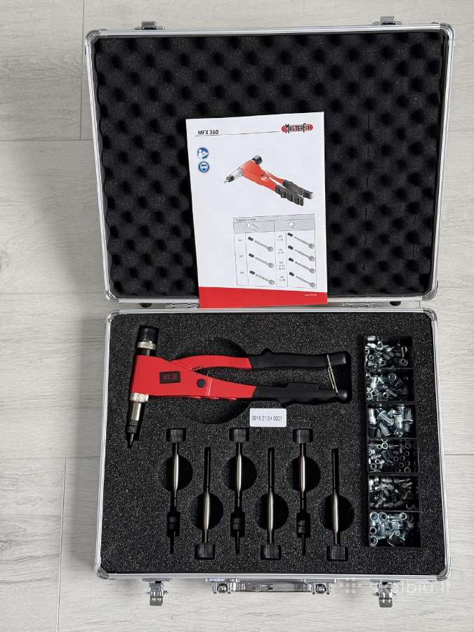 Naujas srieginis kniediklis Masterfix Mfx 360s - nuotraukos Nr. 2