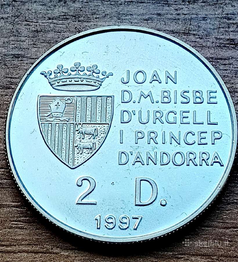Andoros 2 dinarai 1997 m.