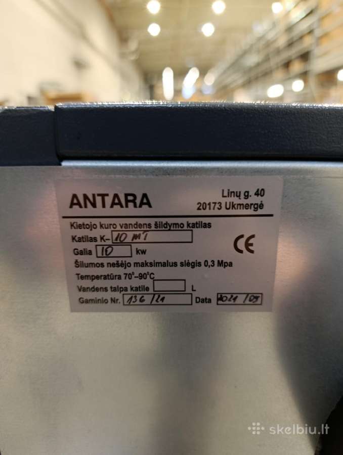 Katilas "Antara Mt 10" - nuotraukos Nr. 3