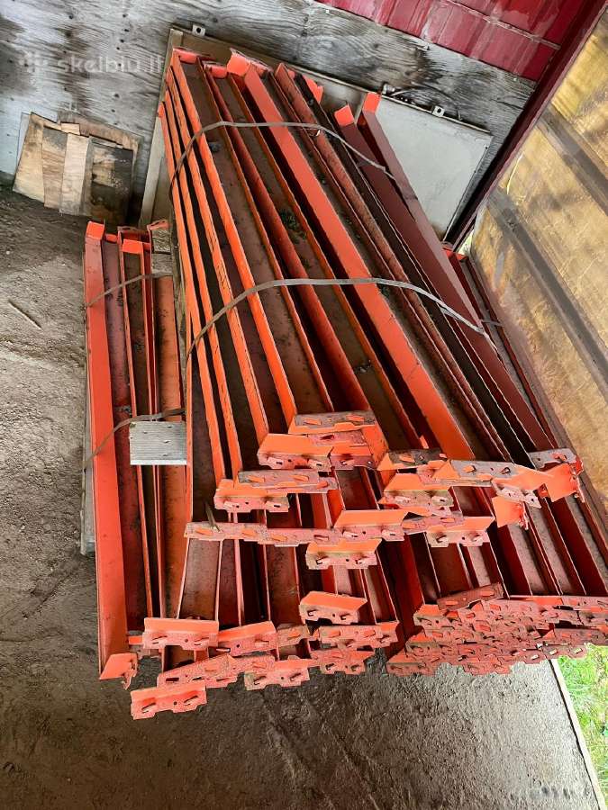 Metaliniai sandėliavimo stelažai (lentynos) - nuotraukos Nr. 4