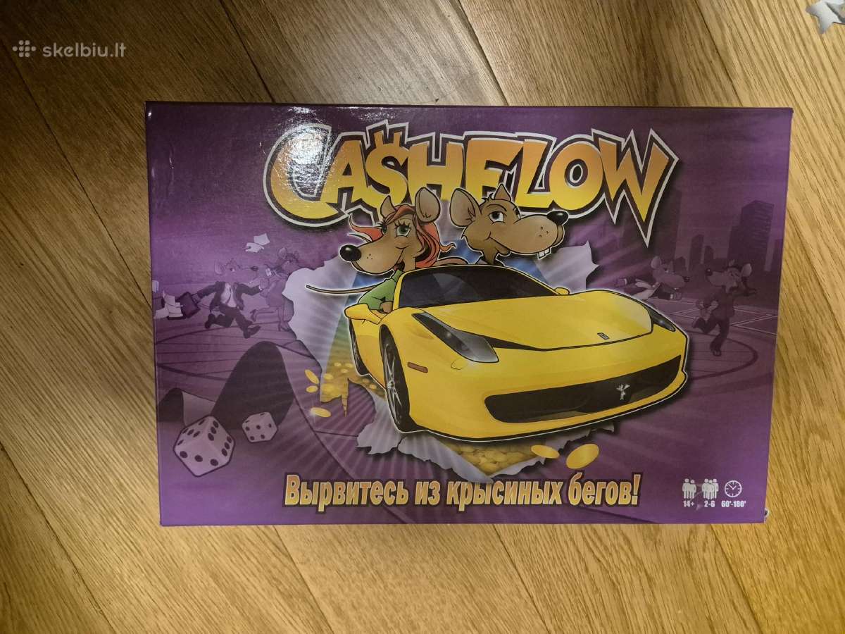 Cashflow (Pinigų srautas) stalo žaidimas