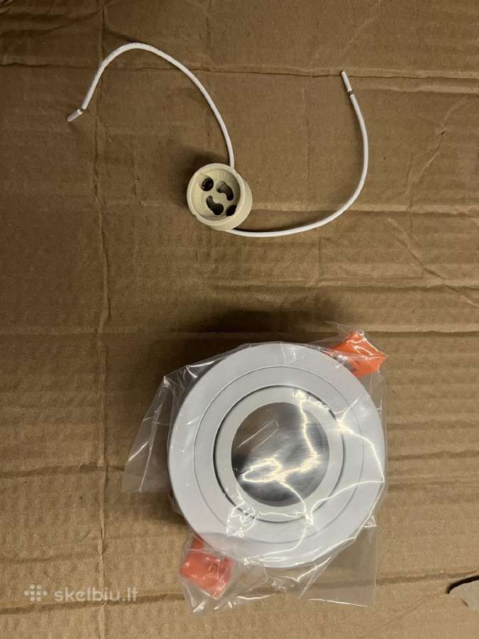 Įleidžiami LED lubiniai šviestuvai Gu10 - nuotraukos Nr. 2