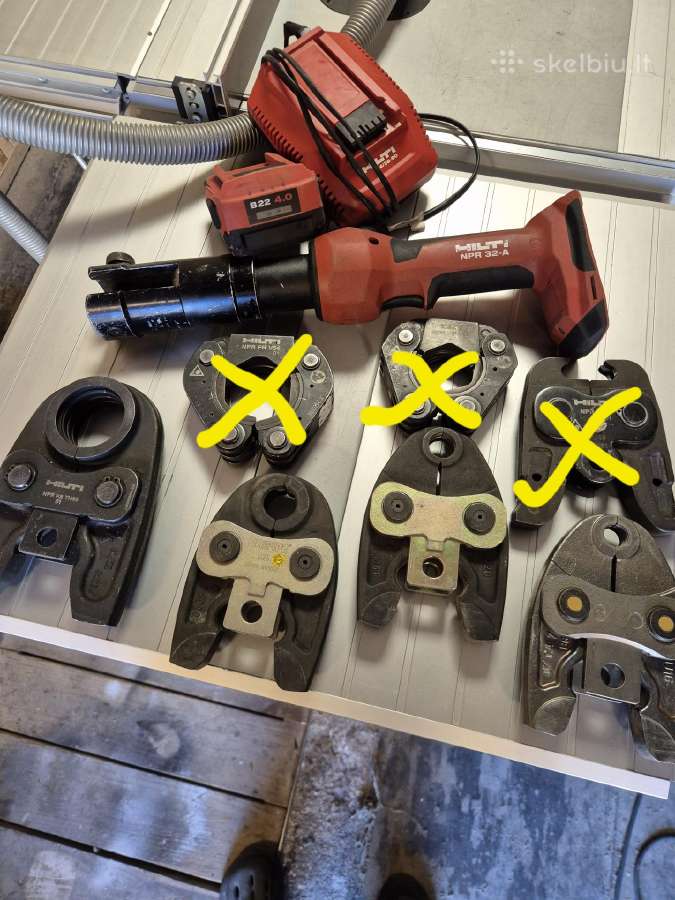 Milwaukee,geberit,hilti,novopress,klauke,presai - nuotraukos Nr. 3