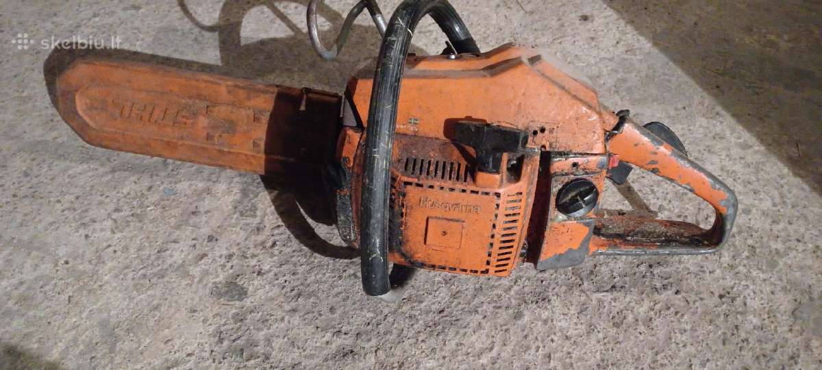 Husgvarna senas benzo pjūklas - nuotraukos Nr. 2