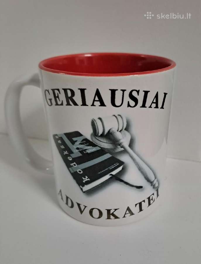 Vardinis puodelis, advokatei