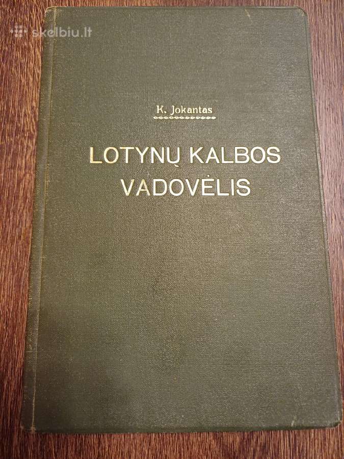 Parduodu knyga,lotynų kalbos vadovėlis,1920 - nuotraukos Nr. 2