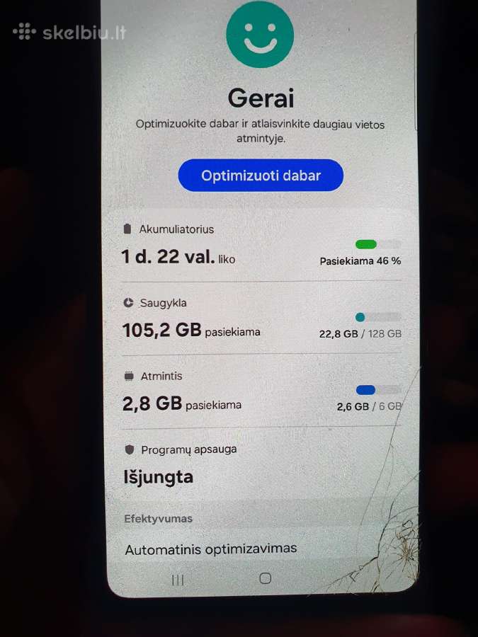 Samsung A52,6gb RAM,128gb Atmintis - nuotraukos Nr. 5