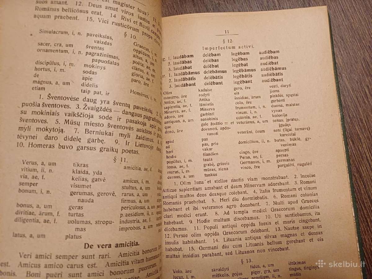 Parduodu knyga,lotynų kalbos vadovėlis,1920 - nuotraukos Nr. 7