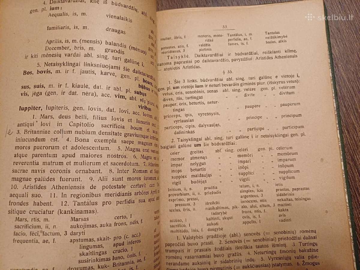 Parduodu knyga,lotynų kalbos vadovėlis,1920 - nuotraukos Nr. 11