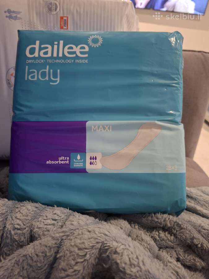 Dailee Lady Maxi, paketai, 28 vnt. poke.
