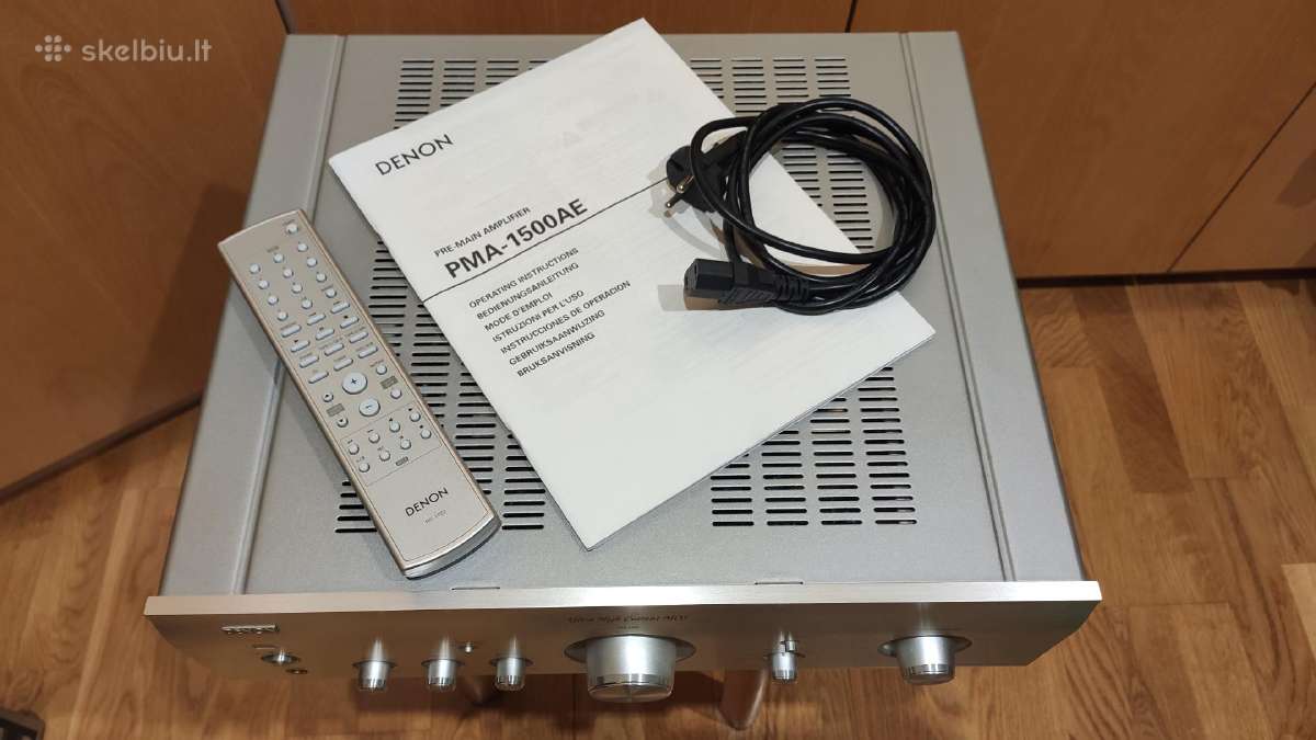 Denon Pma – 1500ae garso stiprintuvas.