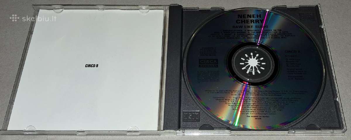 Neneh Cherry – Raw Like Sushi (Audio CD) - nuotraukos Nr. 3