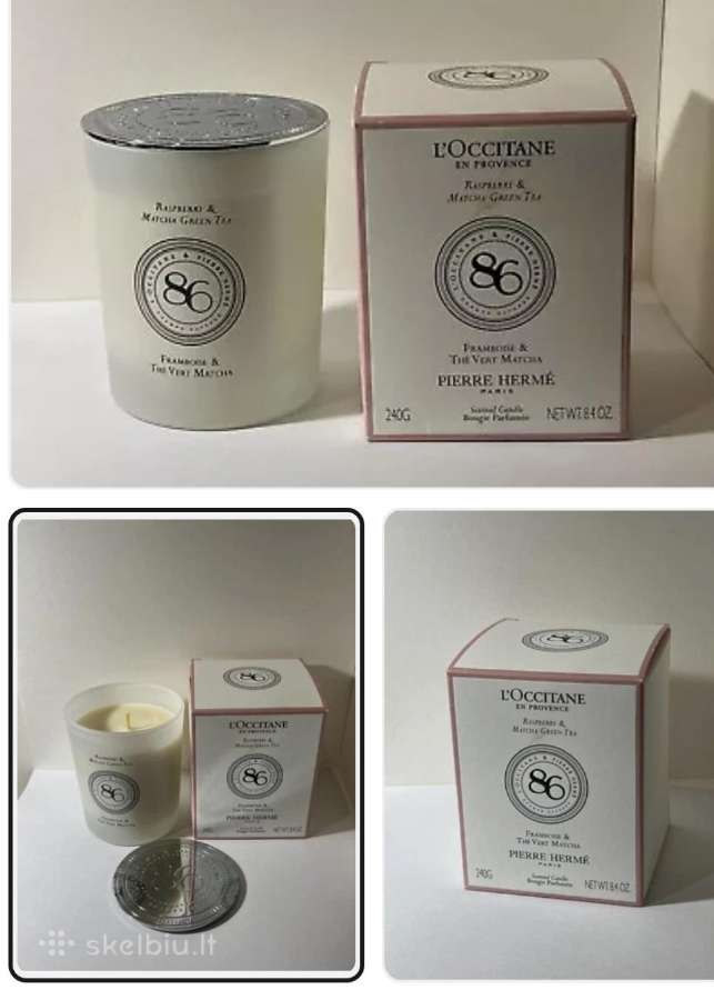 Prabangi „l‘occitane en Provence“ žvakė