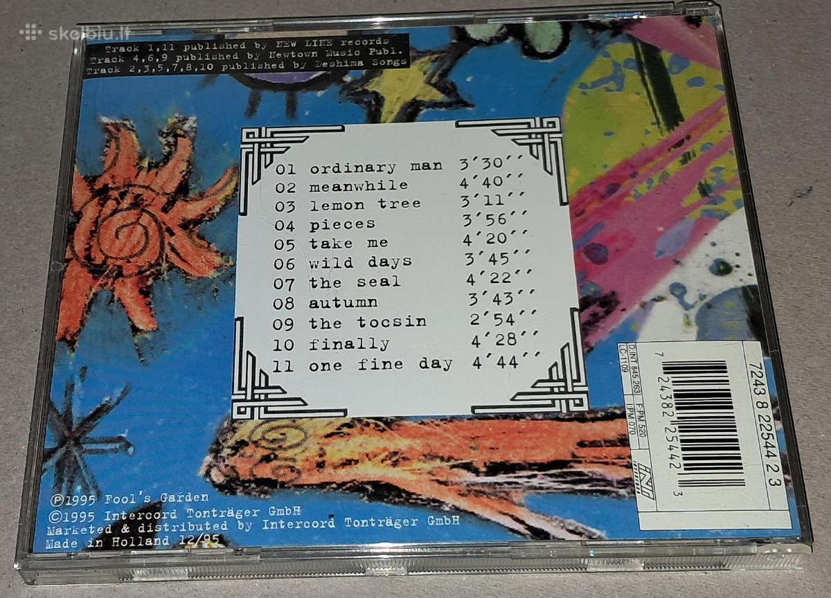 Fool's Garden – Dish Of The Day (Audio CD) - nuotraukos Nr. 2