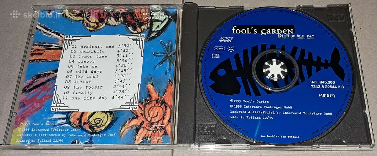 Fool's Garden – Dish Of The Day (Audio CD) - nuotraukos Nr. 3