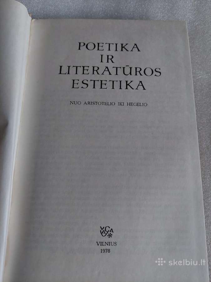 Poetika ir literatūros estetika - nuotraukos Nr. 2