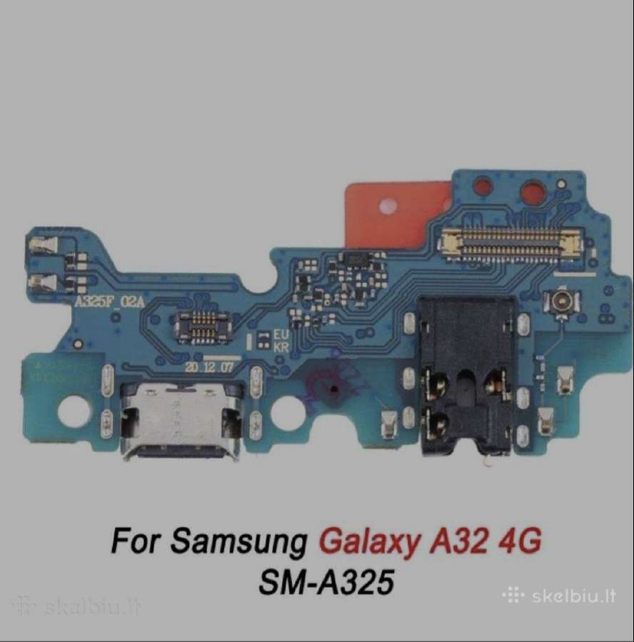 Samsung A32 / A33 / A34 originalus krovimo lizdas - nuotraukos Nr. 3