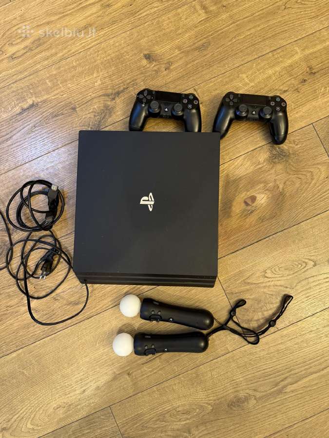 Playstation 4 Pro/2 pultai/2 Ps Move pulteliai - nuotraukos Nr. 2