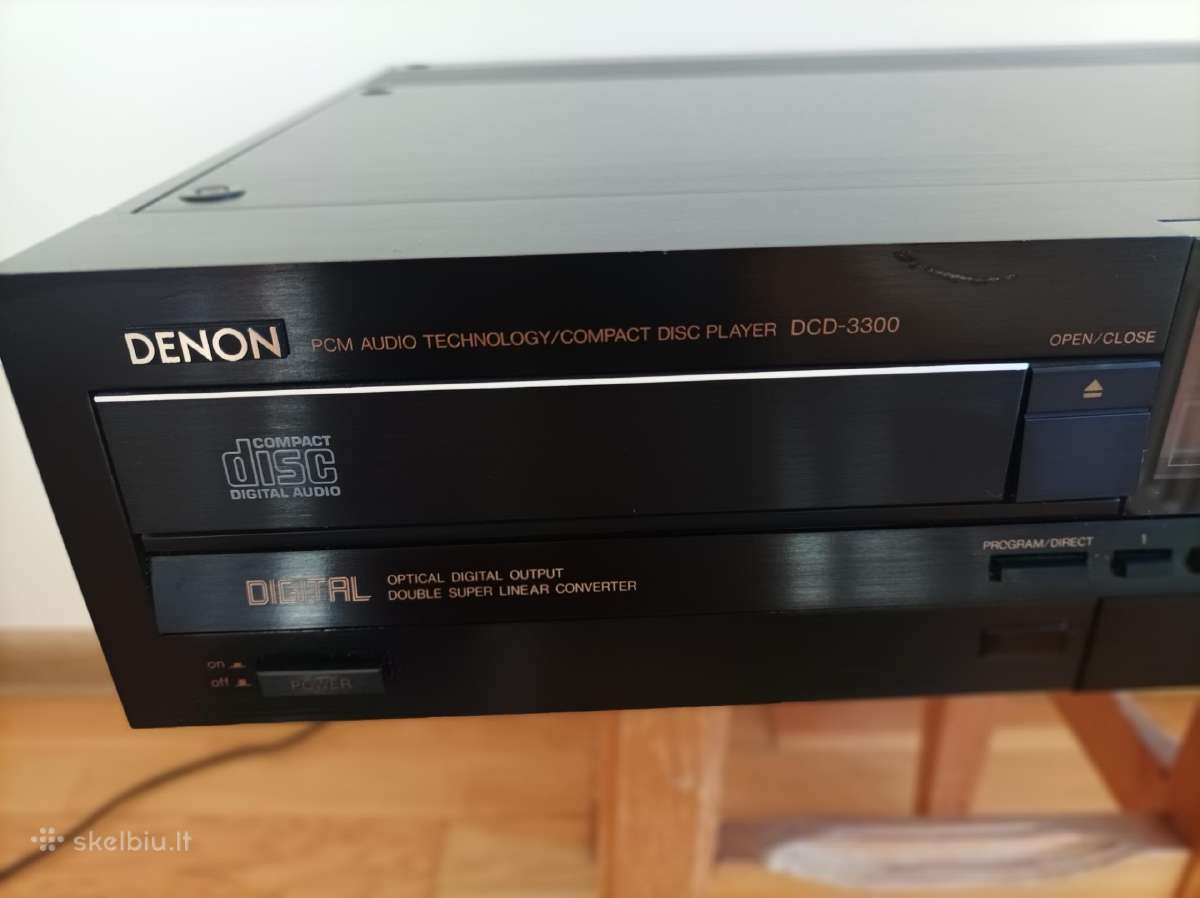 Japoniškas CD grotuvas Denon dcd 3300 - nuotraukos Nr. 4