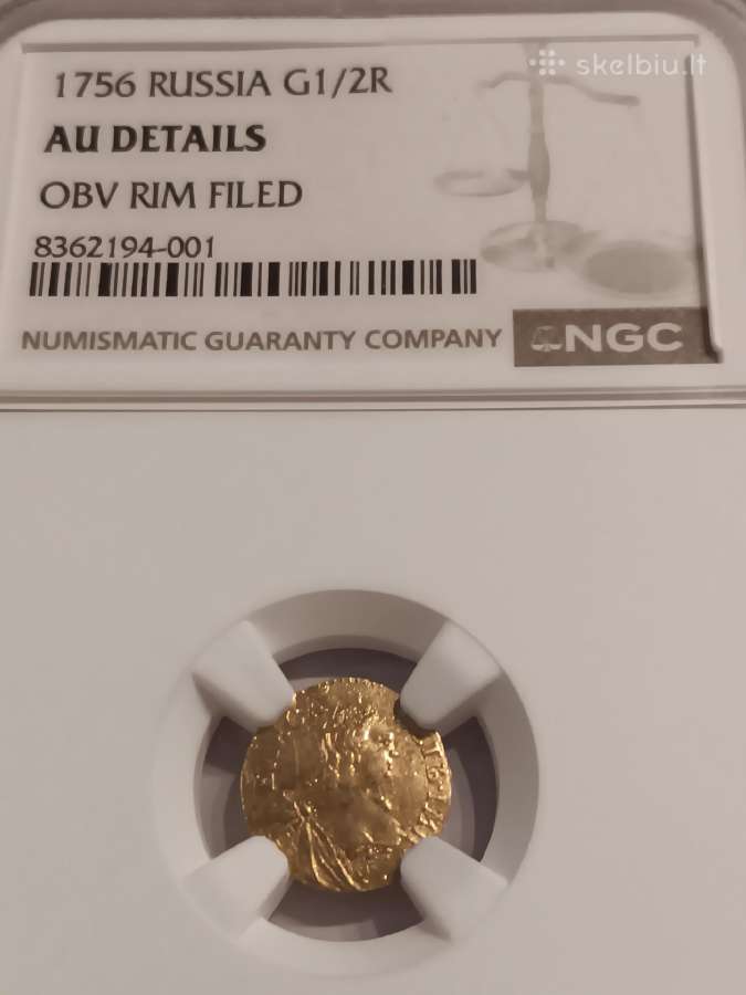 Auksine moneta - nuotraukos Nr. 3