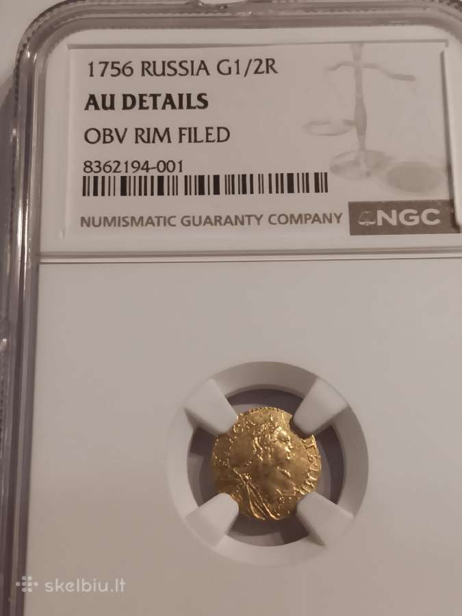 Auksine moneta - nuotraukos Nr. 5