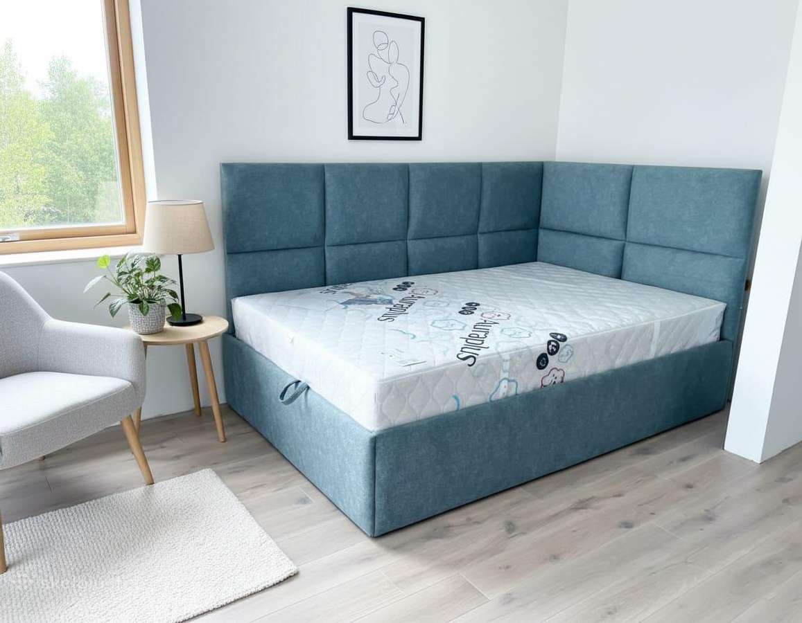 Lietuviškos naujos lovos su patalynės dėže lova - nuotraukos Nr. 37