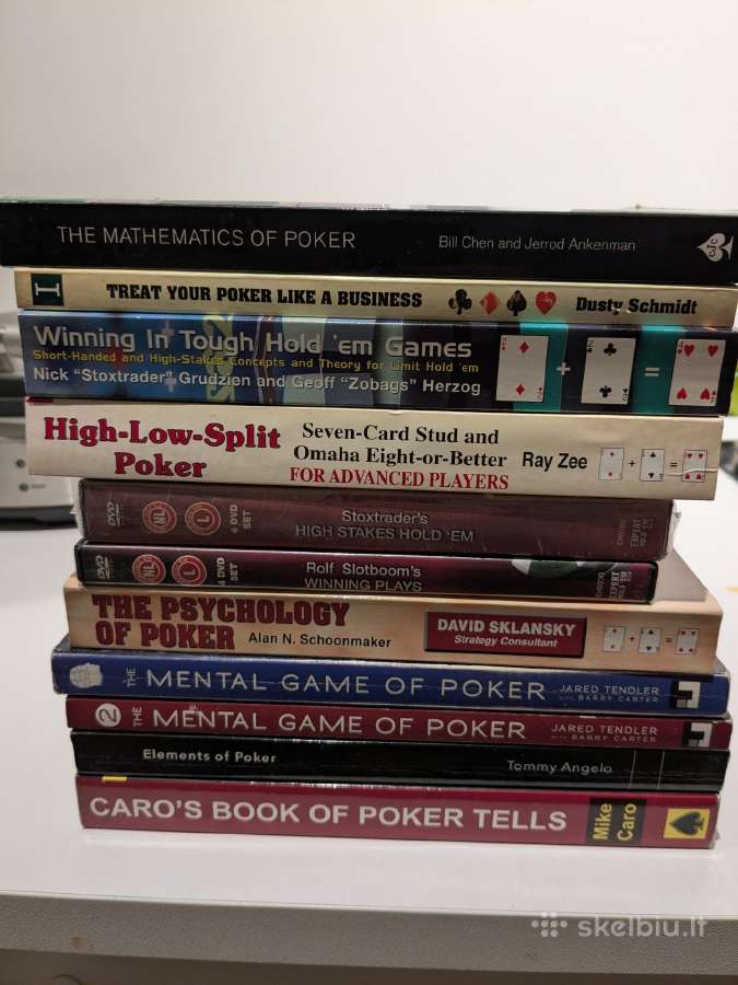 Pokerio knygos anglų kalba - nuotraukos Nr. 3