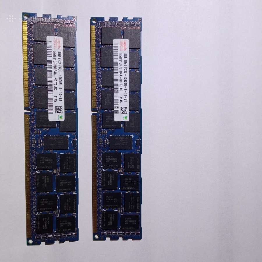 RAM serveriams Ddr3 8gb 2 vnt. - nuotraukos Nr. 2