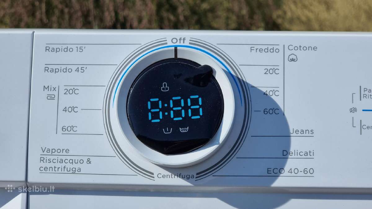 Midea Mf10ew80b talpa 8 kg, gylis 48 cm+ garantij - nuotraukos Nr. 7