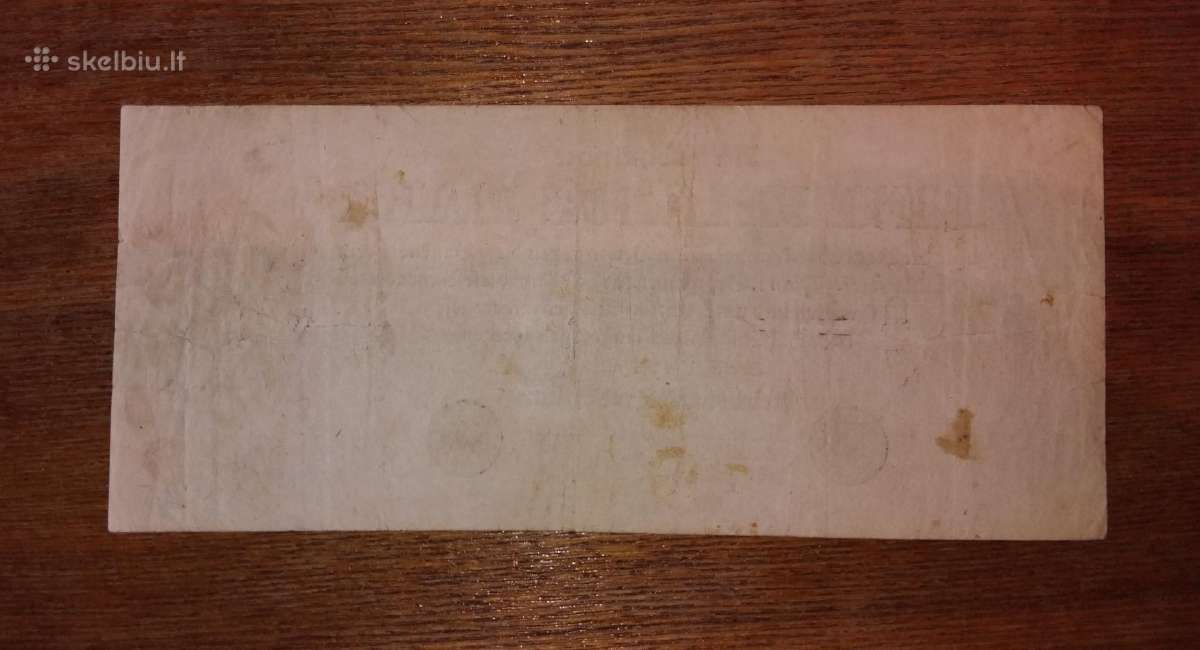Vokietijos 1 mln markių banknotas - nuotraukos Nr. 2