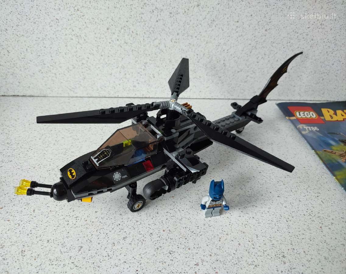 Lego Super Heroes 7786 Batman the Batcopter - nuotraukos Nr. 8