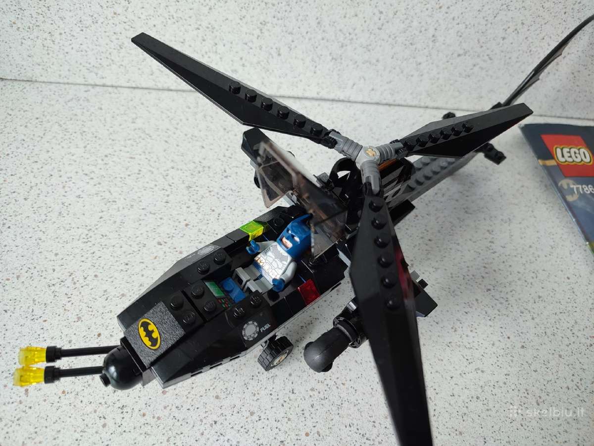 Lego Super Heroes 7786 Batman the Batcopter - nuotraukos Nr. 9