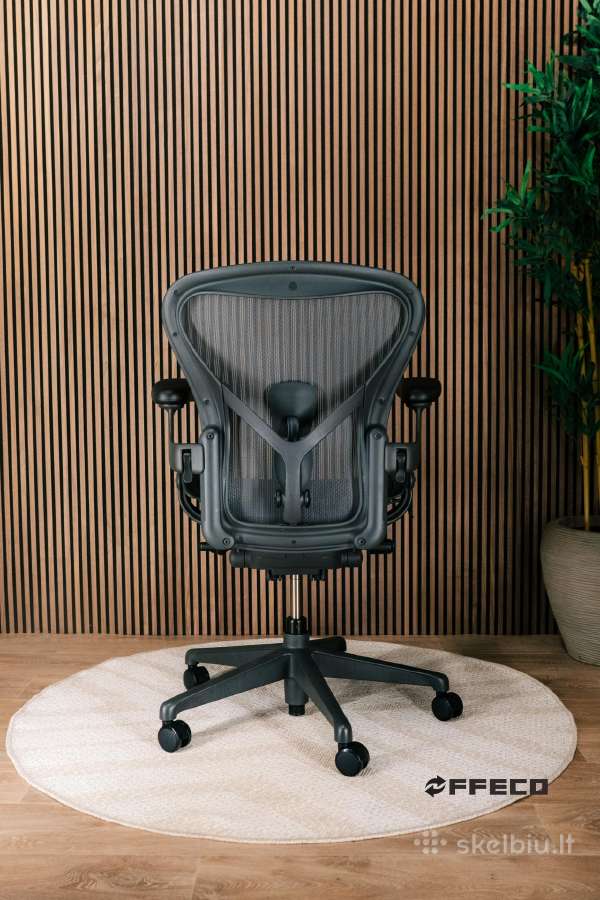 Herman Miller Aeron Remastered Full Option Graphit - nuotraukos Nr. 2