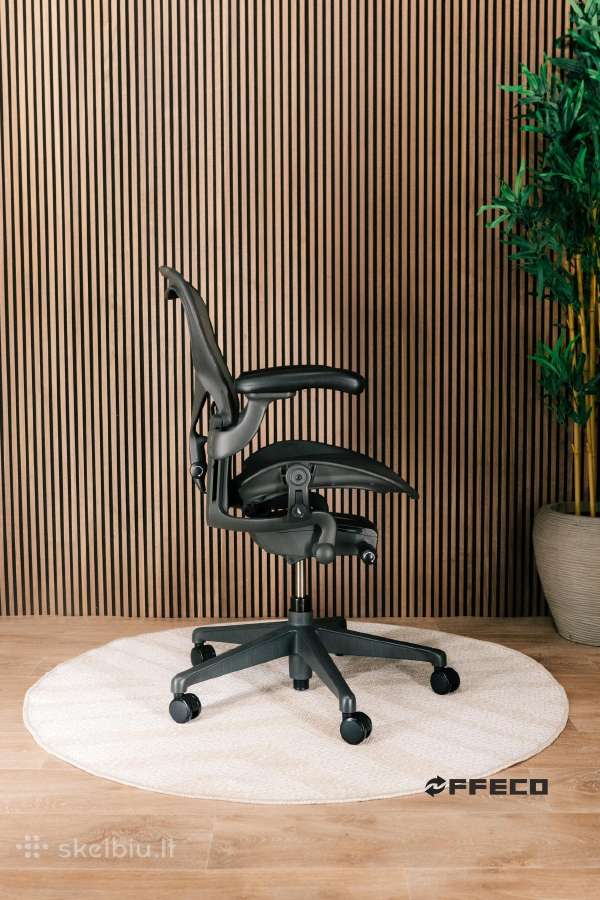 Herman Miller Aeron Remastered Full Option Graphit - nuotraukos Nr. 3